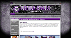 Desktop Screenshot of littlefallsyha.pucksystems.com