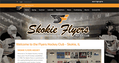 Desktop Screenshot of flyershockey.pucksystems.com