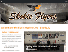 Tablet Screenshot of flyershockey.pucksystems.com